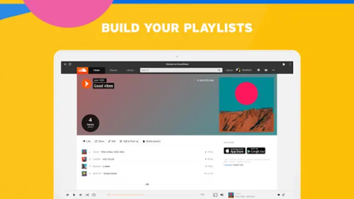 SoundCloud for Chromebooks android App screenshot 1