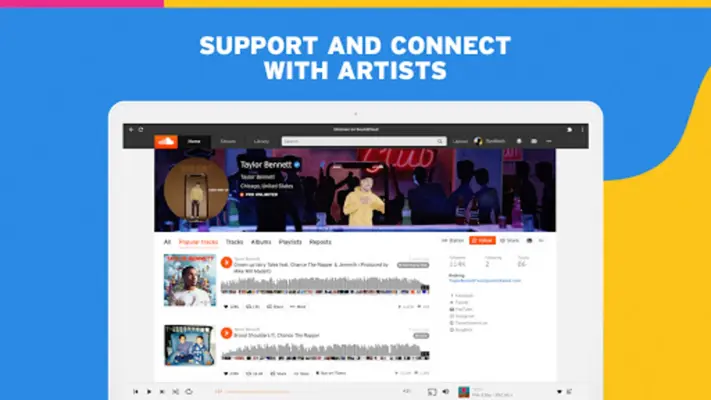 SoundCloud for Chromebooks android App screenshot 2