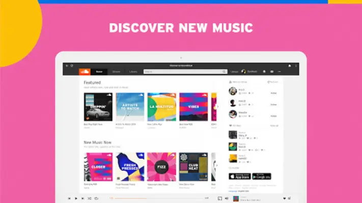 SoundCloud for Chromebooks android App screenshot 4